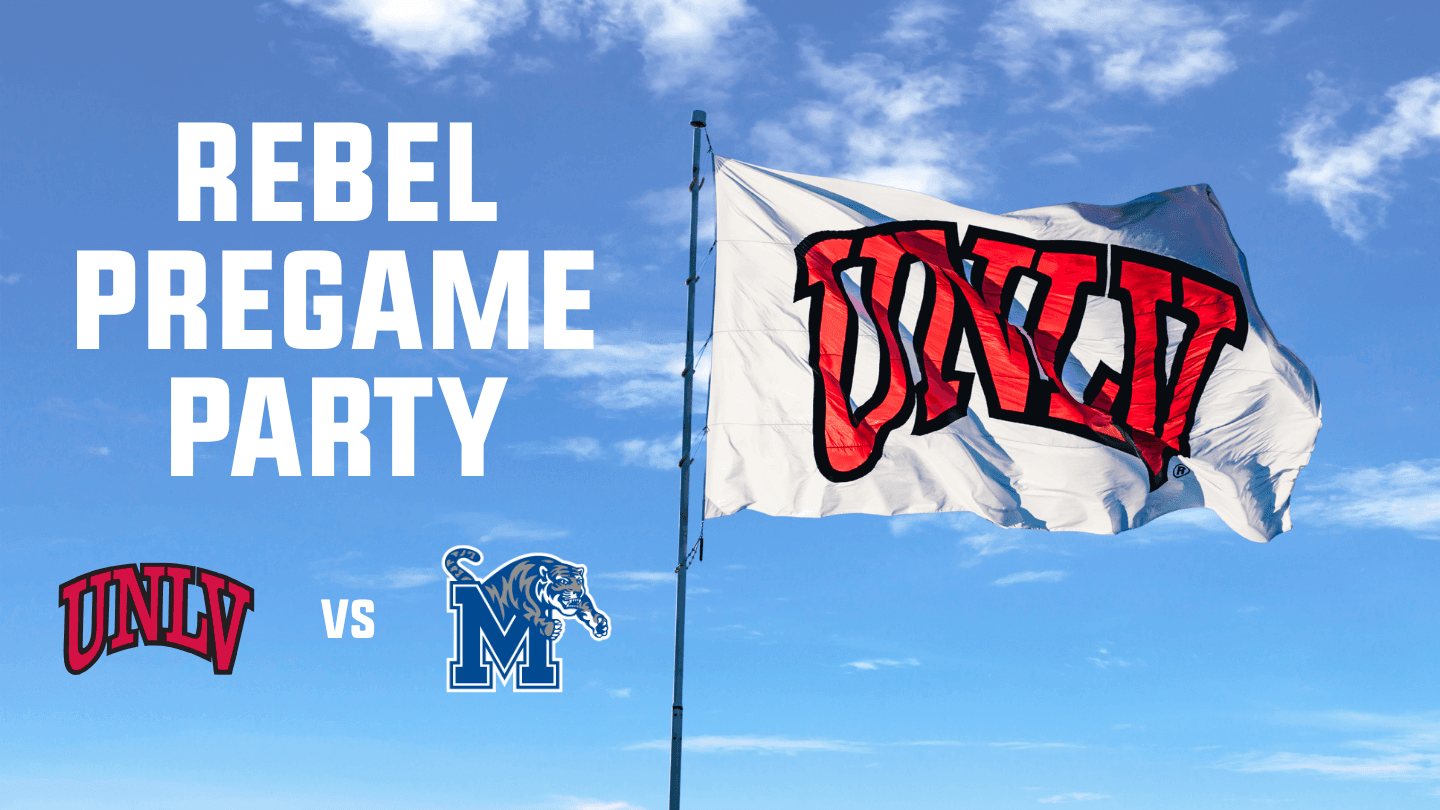 rebel pregame party unlv versus memphis